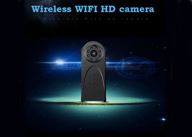 WiFi ขนาดเล็กที่ซ่อนอยู่ Home Security IP Camera มุมมอง 90 องศา Push Mobile