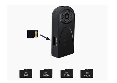 WiFi ขนาดเล็กที่ซ่อนอยู่ Home Security IP Camera มุมมอง 90 องศา Push Mobile