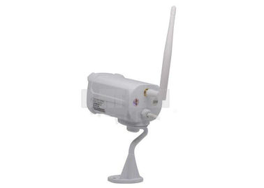2.0MP Ip66 ระบบกล้องรักษาความปลอดภัยกันน้ำ IP Wifi สร้างขึ้นในสัญญาณเตือน PIR