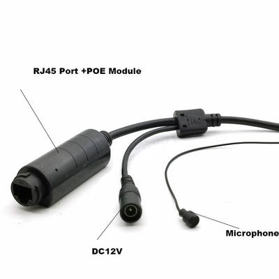2MP POE Mini Hidden Wifi Camera กล้อง IP Bullet ความปลอดภัยที่ซ่อนอยู่