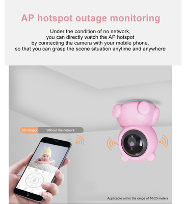 Al Wireless IP Monitoring Camera AP Hotspot พร้อมการเชื่อมต่อ WiFi